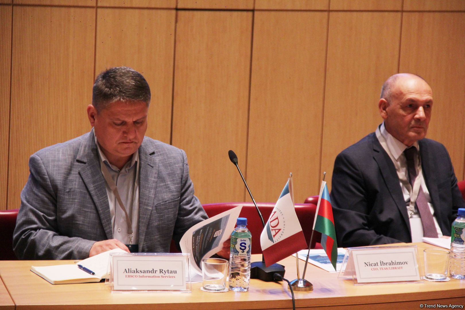 В Университете ADA состоялось открытие книжной выставки, посвященной 100-летию великого лидера Гейдара Алиева (ФОТО)