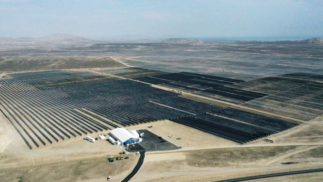 Президент Ильхам Алиев принял участие в церемонии официального открытия Гарадагской солнечной электростанции мощностью 230 МВт (ФОТО/ВИДЕО)