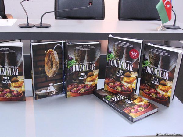 Книга об азербайджанской долме признана World Culinary Book лучшей за последние 25 лет (ФОТО)