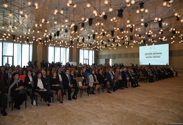 В Баку состоялось торжественное открытие первого Музыкального форума, посвященного 100-летию Гейдара Алиева (ФОТО)