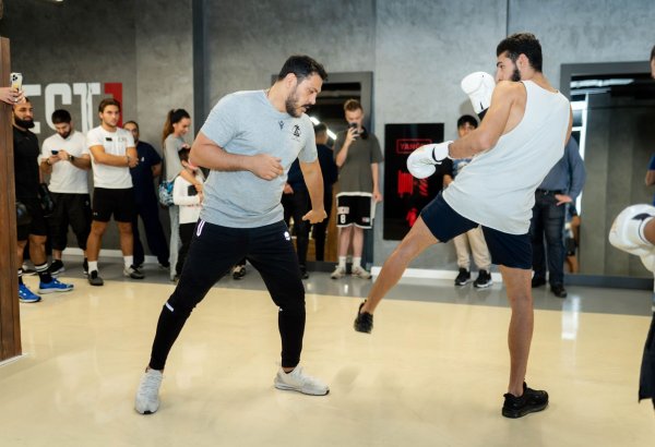 Забит Самедов - "Маугли" провел мастер-класс и показательные спарринги (ФОТО)