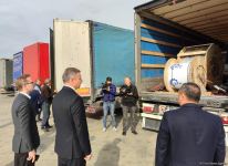Азербайджан направил очередную гуманитарную помощь Украине (ФОТО/ВИДЕО)