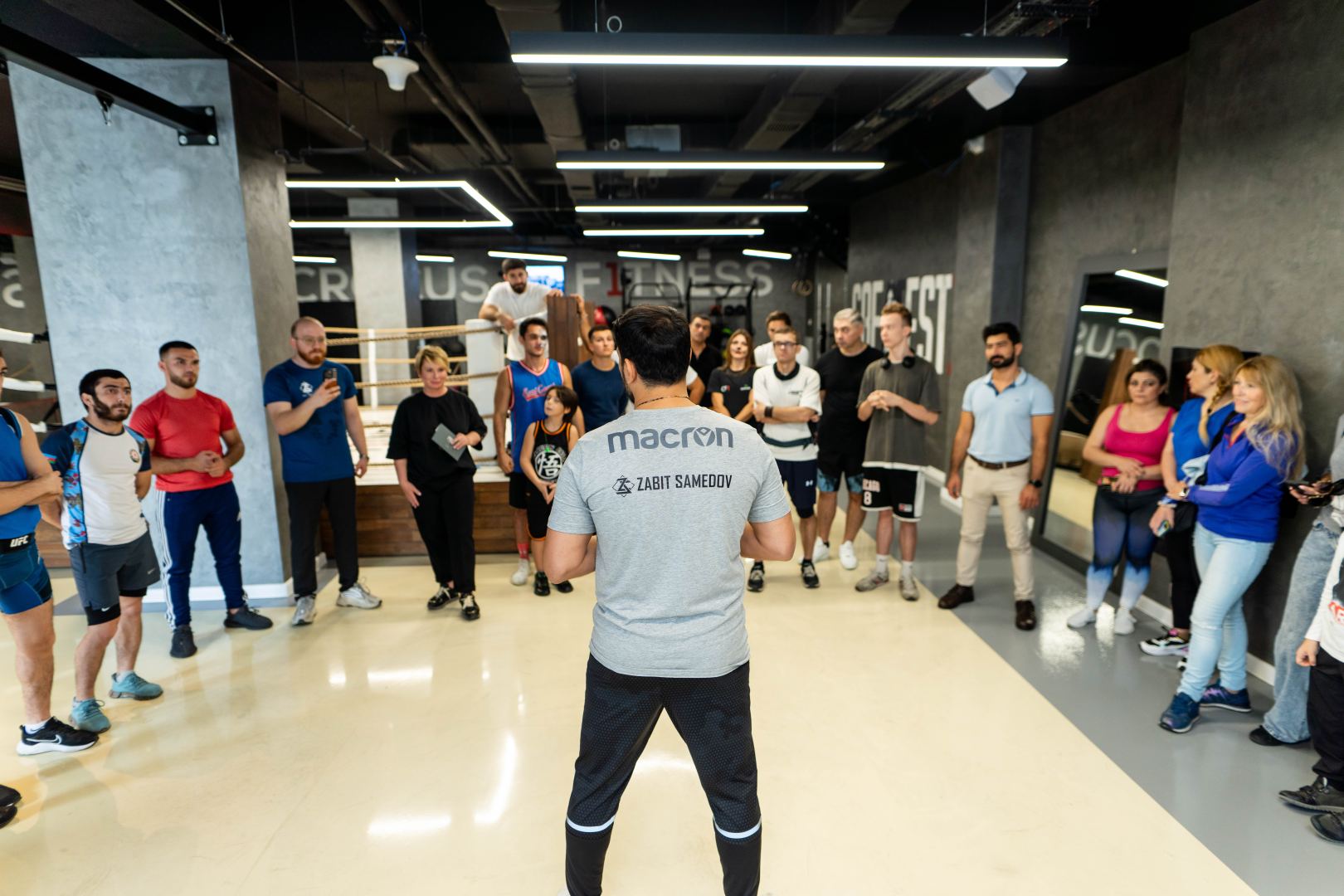 Забит Самедов - "Маугли" провел мастер-класс и показательные спарринги (ФОТО)