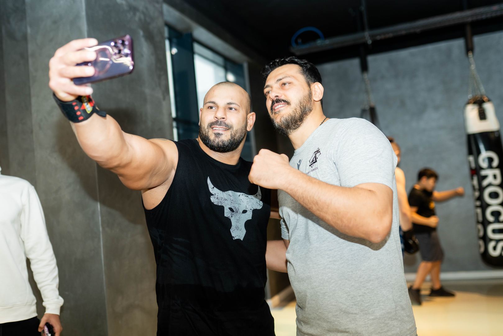 Забит Самедов - "Маугли" провел мастер-класс и показательные спарринги (ФОТО)