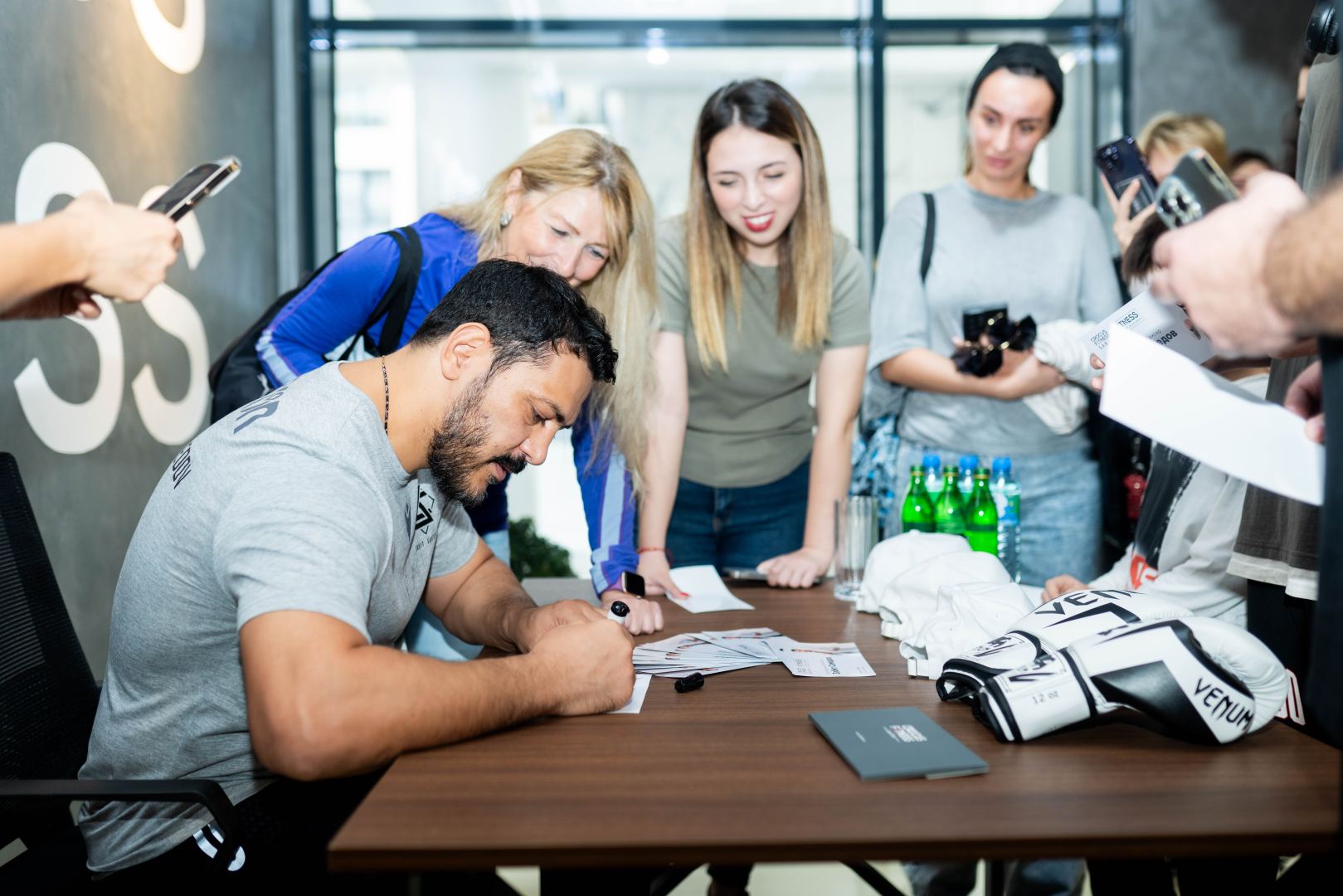 Забит Самедов - "Маугли" провел мастер-класс и показательные спарринги (ФОТО)