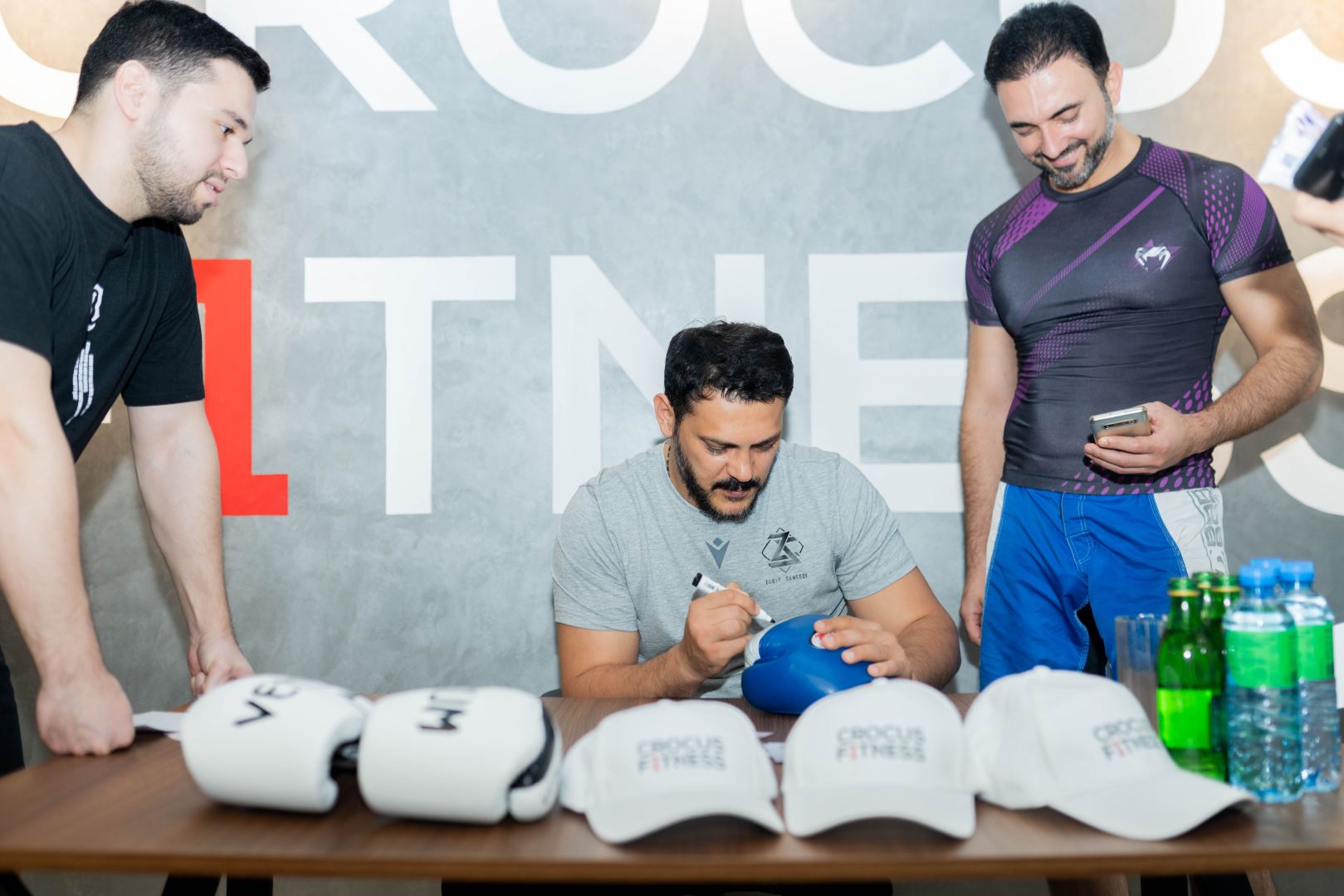 Забит Самедов - "Маугли" провел мастер-класс и показательные спарринги (ФОТО)