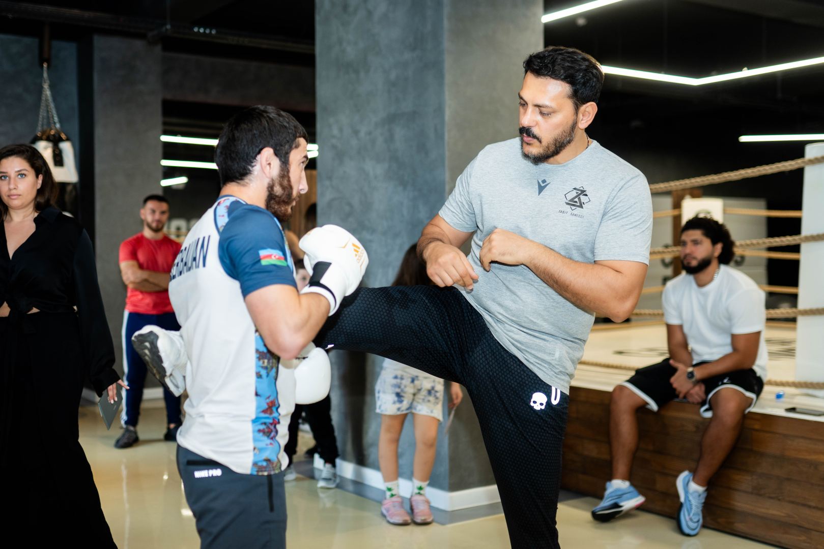 Забит Самедов - "Маугли" провел мастер-класс и показательные спарринги (ФОТО)