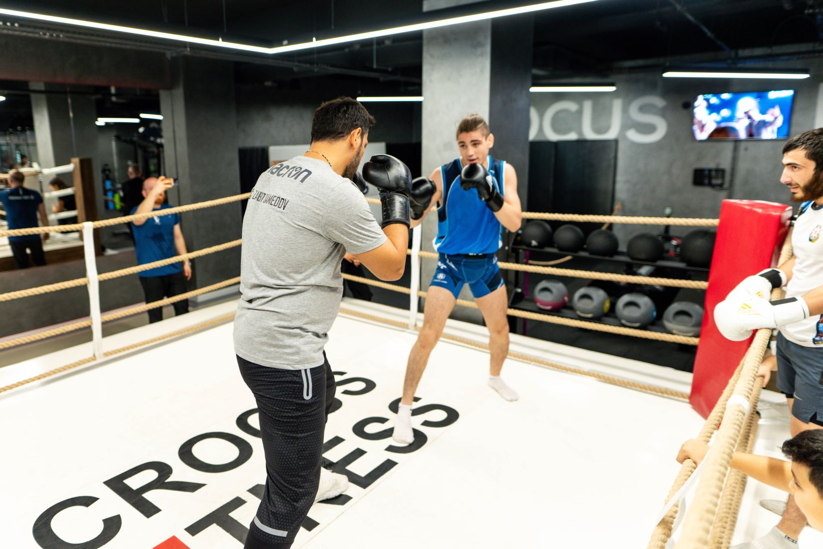 Забит Самедов - "Маугли" провел мастер-класс и показательные спарринги (ФОТО)