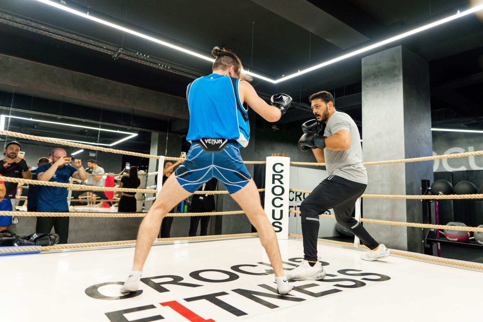 Забит Самедов - "Маугли" провел мастер-класс и показательные спарринги (ФОТО)