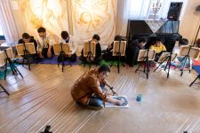 YARAT провел в Исмаиллинском районе передвижную коллективную выставку "İncə müşahidələr" (ФОТО)