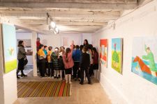 YARAT провел в Исмаиллинском районе передвижную коллективную выставку "İncə müşahidələr" (ФОТО)