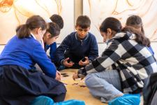 YARAT провел в Исмаиллинском районе передвижную коллективную выставку "İncə müşahidələr" (ФОТО)