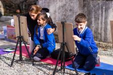 YARAT провел в Исмаиллинском районе передвижную коллективную выставку "İncə müşahidələr" (ФОТО)