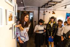 YARAT провел в Исмаиллинском районе передвижную коллективную выставку "İncə müşahidələr" (ФОТО)