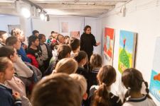 YARAT провел в Исмаиллинском районе передвижную коллективную выставку "İncə müşahidələr" (ФОТО)