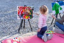 YARAT провел в Исмаиллинском районе передвижную коллективную выставку "İncə müşahidələr" (ФОТО)