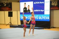 Стартовал заключительный день соревнований чемпионатов Азербайджана и первенств Баку по аэробной и акробатической гимнастике (ФОТО)