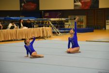 Стартовал заключительный день соревнований чемпионатов Азербайджана и первенств Баку по аэробной и акробатической гимнастике (ФОТО)