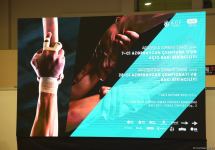 Стартовал заключительный день соревнований чемпионатов Азербайджана и первенств Баку по аэробной и акробатической гимнастике (ФОТО)