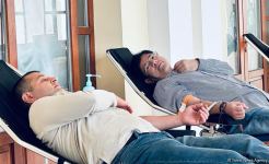 Сдай кровь, дай жизнь! – в Азербайджанской государственной академической филармонии организована акция по сдаче крови (ФОТО)