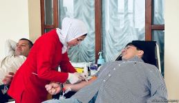 Сдай кровь, дай жизнь! – в Азербайджанской государственной академической филармонии организована акция по сдаче крови (ФОТО)