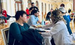 Сдай кровь, дай жизнь! – в Азербайджанской государственной академической филармонии организована акция по сдаче крови (ФОТО)