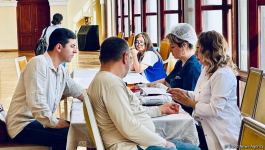 Сдай кровь, дай жизнь! – в Азербайджанской государственной академической филармонии организована акция по сдаче крови (ФОТО)