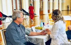 Сдай кровь, дай жизнь! – в Азербайджанской государственной академической филармонии организована акция по сдаче крови (ФОТО)