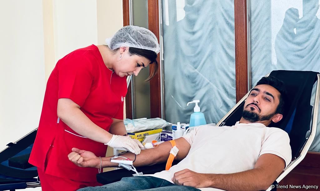 Сдай кровь, дай жизнь! – в Азербайджанской государственной академической филармонии организована акция по сдаче крови (ФОТО)