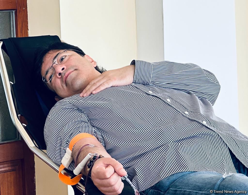 Сдай кровь, дай жизнь! – в Азербайджанской государственной академической филармонии организована акция по сдаче крови (ФОТО)