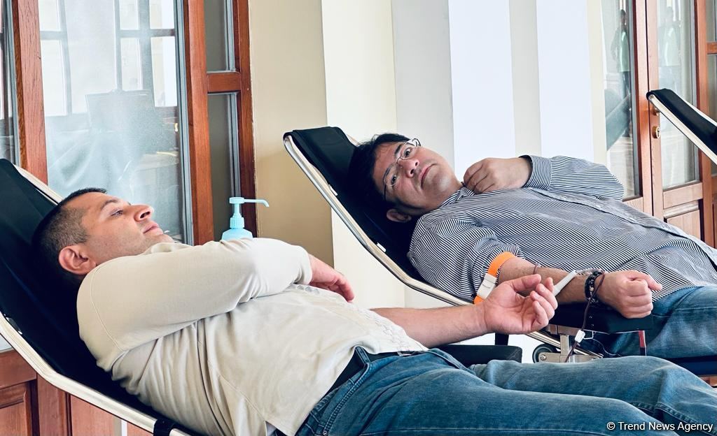 Сдай кровь, дай жизнь! – в Азербайджанской государственной академической филармонии организована акция по сдаче крови (ФОТО)