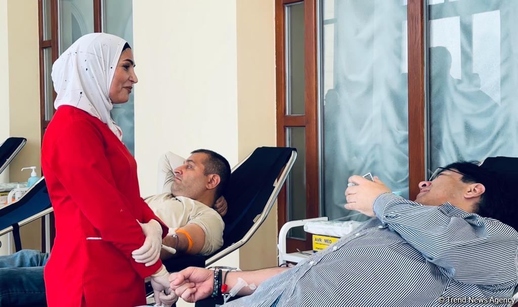 Сдай кровь, дай жизнь! – в Азербайджанской государственной академической филармонии организована акция по сдаче крови (ФОТО)