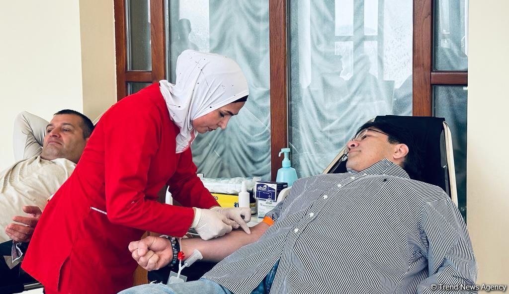 Сдай кровь, дай жизнь! – в Азербайджанской государственной академической филармонии организована акция по сдаче крови (ФОТО)