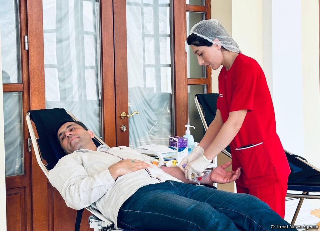 Сдай кровь, дай жизнь! – в Азербайджанской государственной академической филармонии организована акция по сдаче крови (ФОТО)