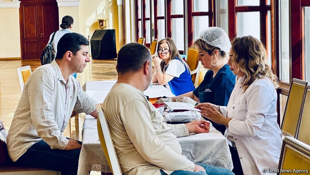 Сдай кровь, дай жизнь! – в Азербайджанской государственной академической филармонии организована акция по сдаче крови (ФОТО)