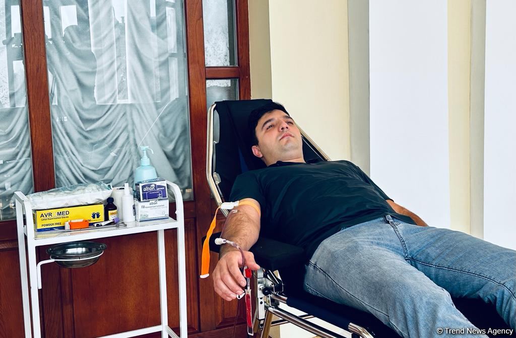 Сдай кровь, дай жизнь! – в Азербайджанской государственной академической филармонии организована акция по сдаче крови (ФОТО)