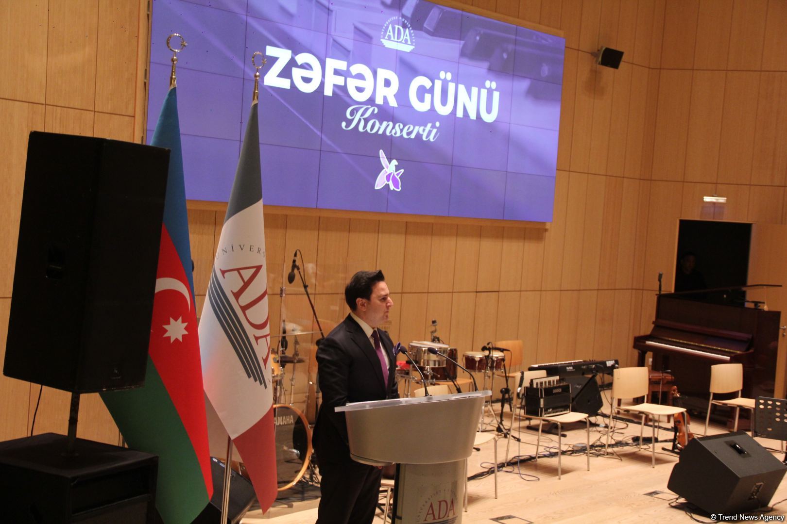 В Университете ADA прошел концерт мастеров искусств, посвященный Дню Победы (ФОТО)