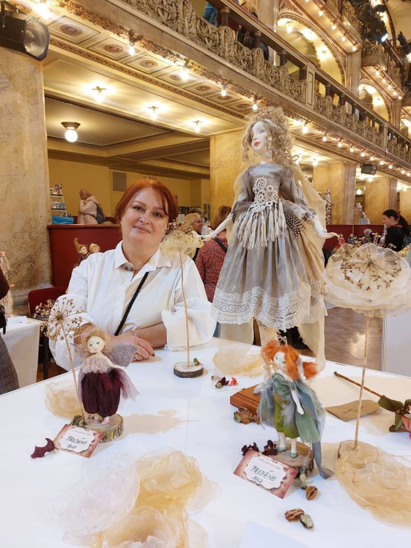 Психея азербайджанской художницы подарила настоящее наслаждение гостям Dolls Prague в Праге (ФОТО)