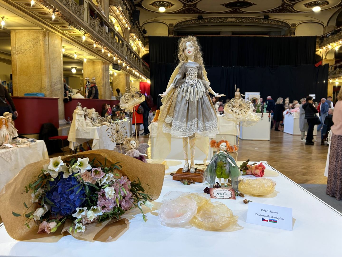 Психея азербайджанской художницы подарила настоящее наслаждение гостям Dolls Prague в Праге (ФОТО)