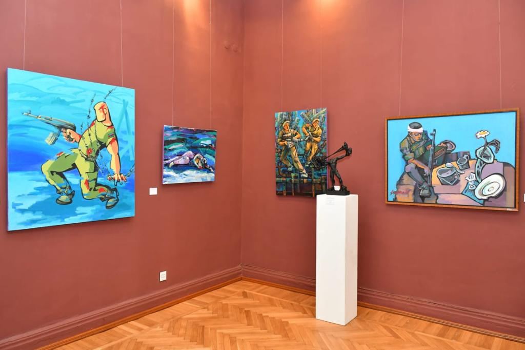 В Баку представлен фильм о художниках-участниках Карабахской войны (ФОТО)