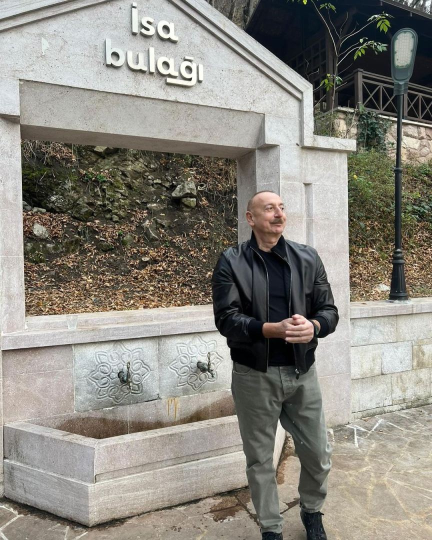 Первый вице-президент Мехрибан Алиева поделилась кадрами из поездки с Президентом Ильхамом Алиевым в Шушу (ФОТО)