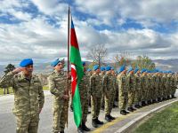 В Лачине проходит марш в честь Дня Победы (ФОТО)