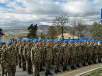 В Лачине проходит марш в честь Дня Победы (ФОТО)