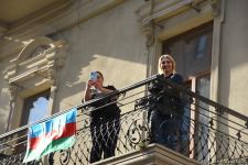 В Баку прошло шествие по случаю 8 ноября - Дня Победы (ВИДЕО/ФОТО)