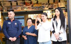 В Баку прошло шествие по случаю 8 ноября - Дня Победы (ВИДЕО/ФОТО)