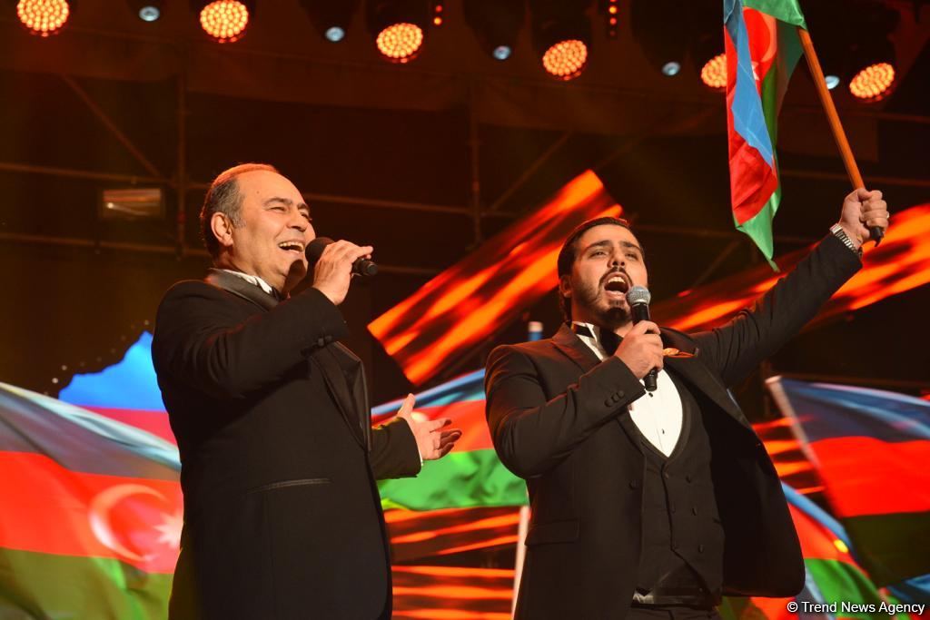 По случаю Дня Победы в Баку состоялся праздничный фейерверк (ФОТО/ВИДЕО)