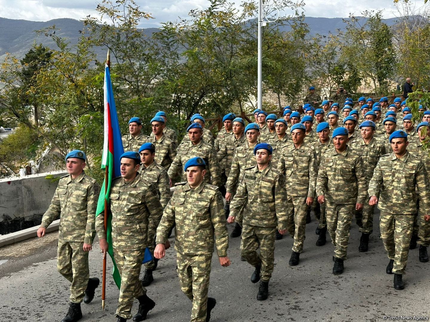 В Лачине проходит марш в честь Дня Победы (ФОТО)