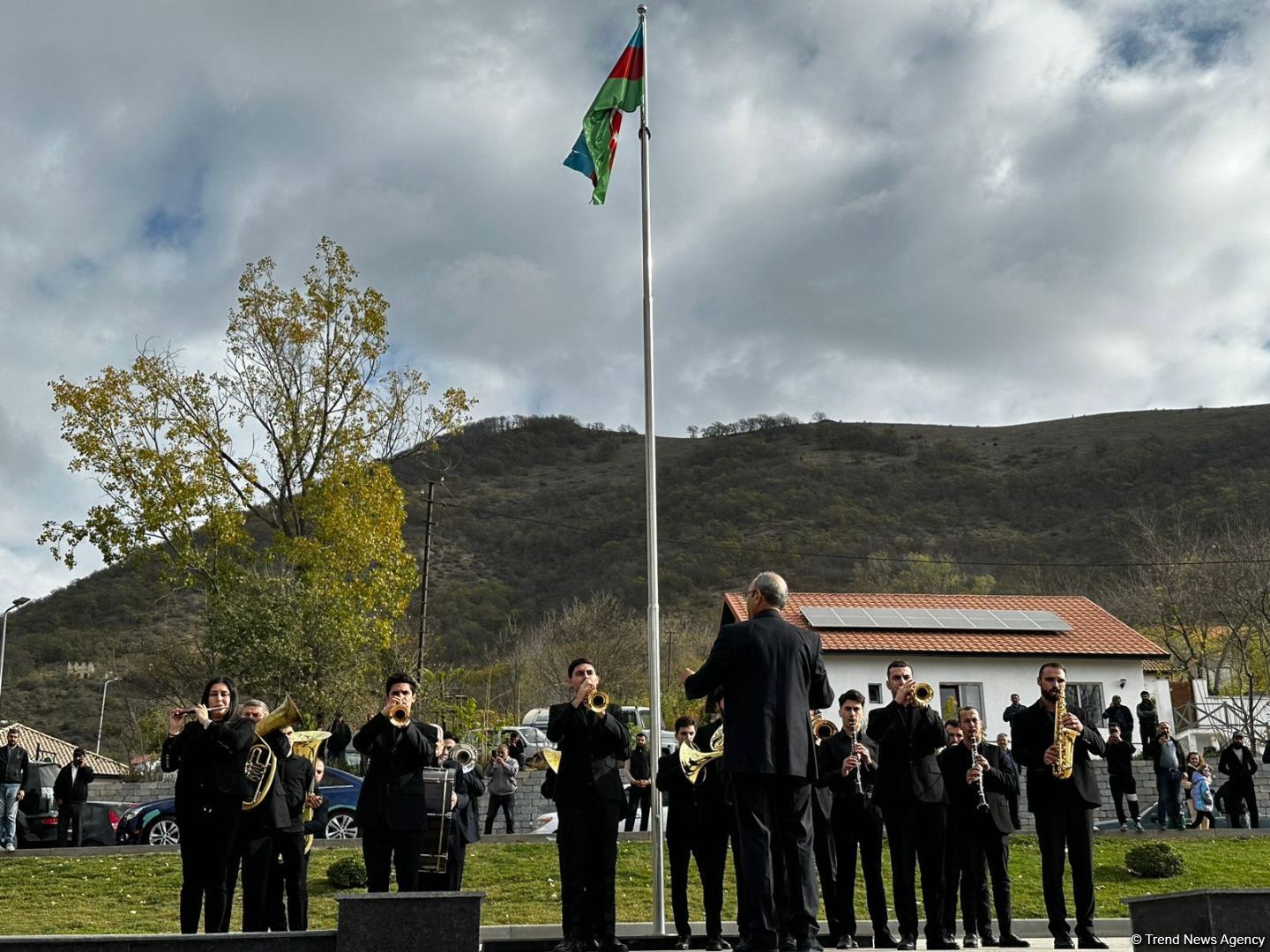 В Лачине проходит марш в честь Дня Победы (ФОТО)
