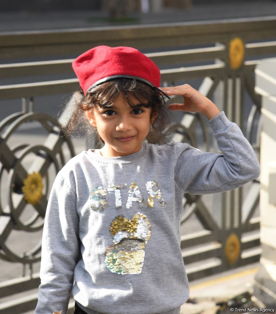 В Баку прошло шествие по случаю 8 ноября - Дня Победы (ВИДЕО/ФОТО)