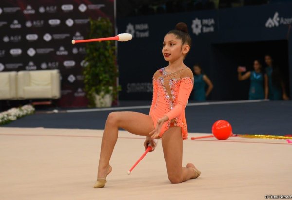 Стартовали соревнования 2-го Международного кубка "Оджаг" по художественной гимнастике (ФОТО)